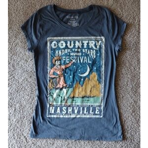 Country Music Festival Top Size L
